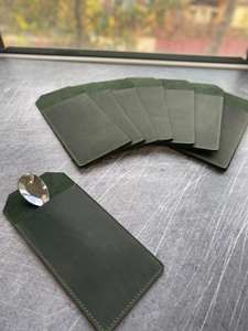 Porta Cubiertos de Cuero de Lujo Ecológico Premium para Restaurante, Organizador de Cubiertos Hecho a Mano, Juego de Mesa de Comedor Rústico LRCH-0029 - Product Image 2