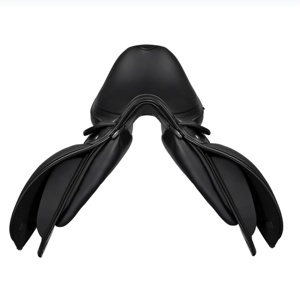 Selle de dressage et de saut anglaise de haute qualité en cuir véritable arbre en plastique confortable pour l'équitation - Product Image 3