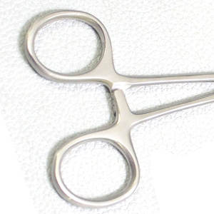 Équipement médical pince à serviette Backhaus 14cm en acier inoxydable pince à serviette Backhaus Instruments chirurgicaux - Product Image 3