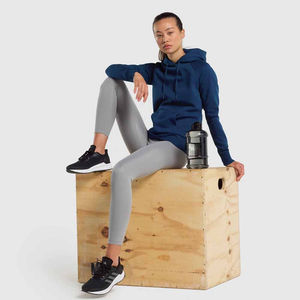 Vente en gros OEM personnalisé femmes épais polaire sweats à capuche respirant imprimé coupe régulière pour les saisons d'hiver sweats à capuche pour femmes - Product Image 4