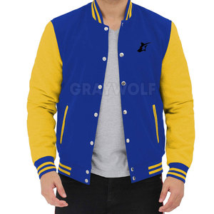 Meilleure vente Vêtements de mode Veste Letterman Nouveau style Veste Letterman coupe-vent pour hommes - Product Image 1