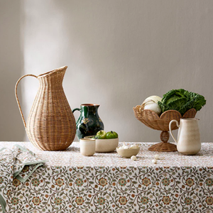 Bol à fruits en rotin élégant, bol de service en rotin festonné, style écologique, vente en gros de décoration d'intérieur et d'articles de cuisine en provenance du Vietnam - Product Image 5