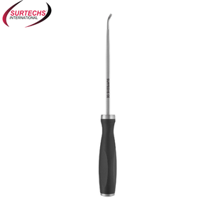 Surtechs Manual Rodilla Artroscopia Curetas OVAL Punta en ángulo de 30 grados Instrumento quirúrgico de acero inoxidable - Product Image 5