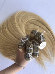 Machine à donneur unique de cheveux humains vierges indiens droits de qualité supérieure de 24 pouces Double trame douce #24 vendeurs d'exportation de tissage - Product Image 5