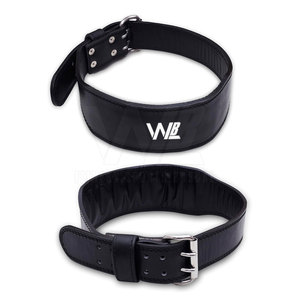 Ceinture de musculation de haute qualité avec logo personnalisé, multicolores, pour hommes et femmes, en cuir de vachette résistant, antidérapante, écologique - Product Image 2