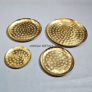 Stylish White Steel Tray With Rectangular Shape and Forest Tree Motif for Food Serving and Home Decor - Product Image 5