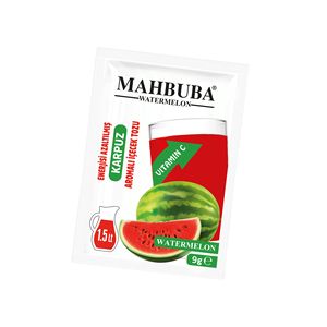 Polvo para Bebida Instantánea de Sandía Mahbuba de Alta Calidad con Certificación ISO, Sobre de 9g, Caja a Granel, Refrescante - Product Image 2