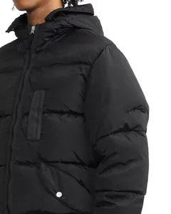 Ventes en gros de manteaux d'hiver pour hommes de haute qualité, vestes matelassées à fermeture éclair, vestes matelassées surdimensionnées pour hommes, vestes chaudes à bulles - Product Image 3
