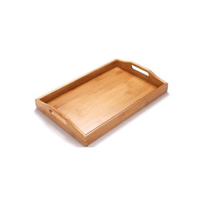 Accueil Fête de mariage de l'hôtel Table de service en bois d'acacia Plateau en bois de qualité supérieure Emballage et vente personnalisés - Product Image 6