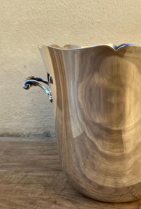 Refroidisseur à vin en acier inoxydable fini brillant avec poignée latérale pour la maison hôtel ou fête utiliser des seaux à champagne pour bar table - Product Image 4