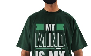 เสื้อยืดคอกลมแขนสั้นสำหรับผู้ชายเสื้อยืดพิมพ์ลายหน้าจอพื้นพื้นพื้นผ้าฝ้ายออกแบบได้เองฤดูร้อน - Product Image 6
