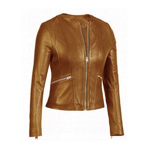 Gilets de moto pour femmes en cuir de vachette noir, conçus sur mesure par OEM, pour motards - Product Image 5