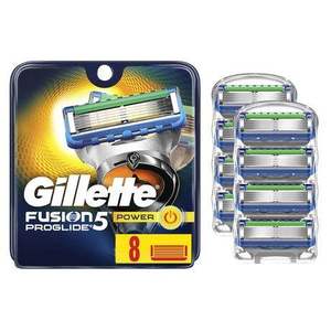 Gillette-Recambios de cuchillas de afeitar para hombre, 10 cartuchos de Fusion 5, 2 cartuchos ProGlide, tira de luces para un afeitado más cómodo - Product Image 4