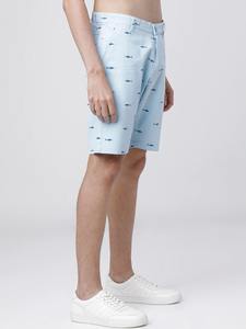 Custom Sky Blue 100% Polyester Solid Beach Shorts Lightweight Quick Dry Summer Swim <b>Trunks</b> for <b>Men</b> Elastic Waist Drawstring Surf - Product Image 5