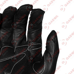 Vente chaude Doigt Complet Softball Gants En Cuir Noir Couleur En Plein Air Baseball Gants De Frappeur Sportswear Gants De Baseball Durables - Product Image 6