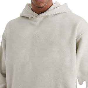 Ensemble survêtement pour homme en coton surdimensionné à épaules tombantes, pantalon et sweat-shirt, streetwear, survêtement pour homme 2025 - Product Image 2