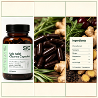Complément OEM Équilibre Acide Urique avec Chanca Piedra et Chardon-Marie pour la Détoxification Rénale et la Relaxation Musculaire – Fabricant en Gros Personnalisé