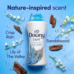 Perlas Aromatizantes para Lavandería Downy Light, Aroma Brisa Marina, 24 OZ, Perlas para Lavado en Lavadora Diseñadas para Ser Suaves con un Toque de Aroma - Product Image 4