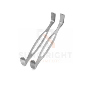 ชุดเครื่องมือผ่าตัด Parker Langenbeck Retractor ขนาด 21 ซม. รุ่นที่ 1 และ 2 ทำจากสแตนเลสแบบสองด้าน ใช้สำหรับการผ่าตัดด้วยมือ ได้รับการรับรองมาตรฐาน CE สำหรับใช้ในโรงพยาบาล Surgiright - Product Image 5