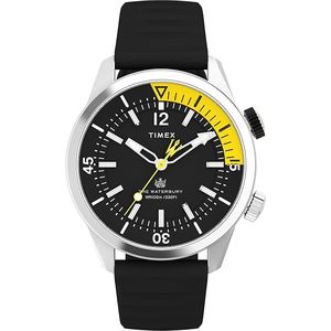 Traditional Analog <b>Watch</b> for <b>Man</b> with <b>Black</b> Round Dial & <b>Black</b> Synthetic Strap Band Water Resistant <b>Men's</b> Wrist <b>Watches</b> - Product Image 1