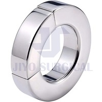 Penggantung Skrotum Berat 50x35mm, Peregang Penis Magnetik, Sumbat Anal Baja Tahan Karat, Liontin Bola Manual untuk Terapi Pijat Pria Dewasa