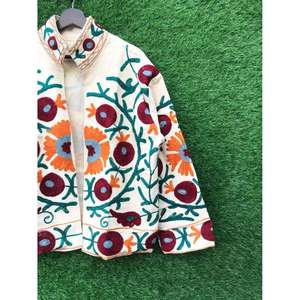 Best Quality Stylish Handmade Suzani <b>Jacket</b> for <b>Women</b> <b>Lightweight</b> and Comfortable Outerwear Available For Wholesale Supply - Product Image 6