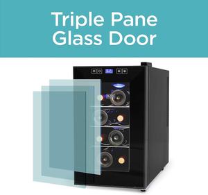 BLACK DECKKER BD60026 Cave à vin avec écran LED (capacité 8 bouteilles) - Product Image 2