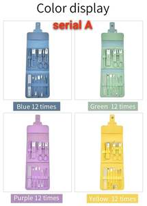 Nouvel arrivage de coupe-ongles élégants outils portables de manucure et pédicure luxueux avec étui en cuir boîte de voyage pour salon emballage - Product Image 3