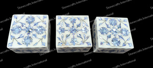 Boîtes à bijoux de forme personnalisée de haute qualité avec emballage de travail de vadrouille Boîte de rangement légère pour la décoration de la maison d'Inde - Product Image 6