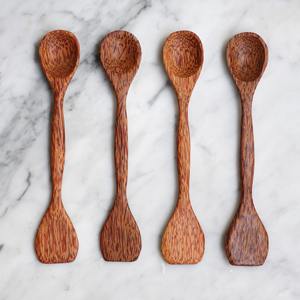 Nuevas herramientas de cocina, espátulas de madera de coco hechas a mano, espátula de madera duradera para utensilios de cocina - Product Image 3