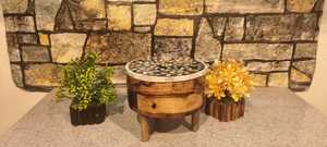 Bol en bois imprimé en émail écologique, fait à la main, vaisselle de cuisine, passe au lave-vaisselle, léger, pour le service quotidien - Product Image 6