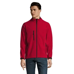 Veste de pluie softshell personnalisée pour homme, idéale pour les jours de pluie - Product Image 4