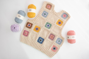 Crema de algodón (70g) Hilo de algodón de color pastel Corea del Sur Hilo de alta calidad para tejer ganchillo - Product Image 6