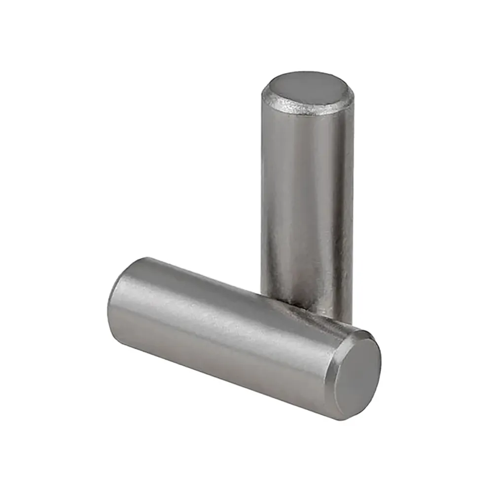Customizable Good Quality Product Dowel Fixed Pins With Flat Head Without Hole Cylindrical Pin