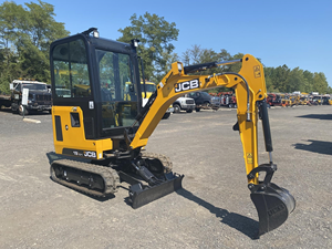 Excavadora compacta JCB 19C-1 de 1.9 toneladas, nueva/usada, 23.1HP, excavadora hidráulica diésel sobre orugas para trabajo en espacios reducidos a precio económico. - Product Image 2