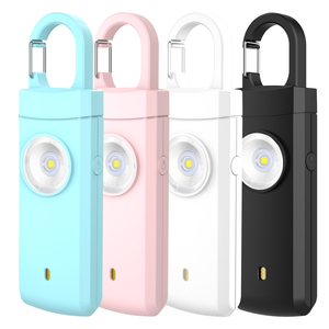 Multifunctional Rechargeable Security <b>Alarm</b> with High-Intensity LED Flashlight - Product Image 1