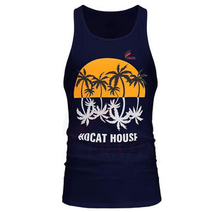 Ropa de entrenamiento Camiseta sin mangas hecha a medida para hombres Ropa de gimnasio Hombres Camiseta sin mangas Transpirable Hombres Camiseta sin mangas - Product Image 1