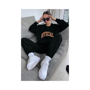 คอลเลคชั่นใหม่ชุดวอร์มผู้หญิงขนาดใหญ่และสีเปื้อน - Product Image 3