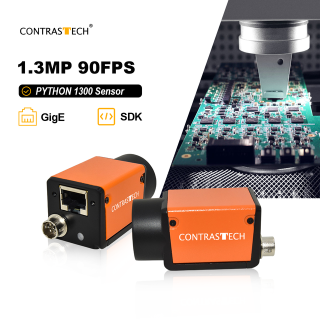 1.3MP 90fps High-Speed Data Interface Industrial Vision Camera for Food Sorting