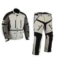 Veste longue en cuir pour moto pour homme et femme, avec protections, coupe-vent et imperméable, mode été/hiver
