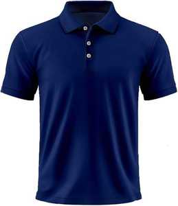 OEM de moda de alta calidad último diseño de los hombres de polos para los hombres de color personalizado transpirable Golf Deportes Polo de verano - Product Image 2