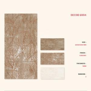 Fluide Gold 2x4ft Porcelana 60x120cm Azulejos de cerámica Diseñador de mármol esmaltado - Product Image 6