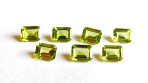 Haute qualité péridot octogone vert laboratoire créé Hydro Quartz pierres précieuses en vrac fabricant direct en gros Type de pierre précieuse naturelle - Product Image 5