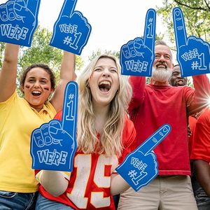 Vibrant Colors Giant Foam <strong>Hands</strong> Pointing Finger for <strong>Sports</strong> Fans Inspiring <strong>Sports</strong> Events Games <strong>Cheering</strong> <strong>Sports</strong> Fan Accessories - Product Image 3