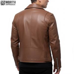 Veste de haute qualité en cuir 100% véritable veste en cuir du Pakistan Racer Bomber Jacket Custom - Product Image 6