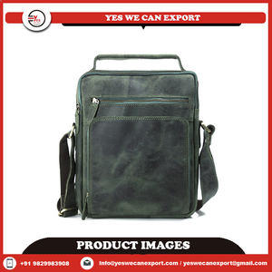 Unisex Vintage Custom Genuine <b>Leather</b> <b>Messenger</b> <b>Bag</b> Handmade Crossbody Sling Design Eco-friendly Fashion Bohemian Thread Newest - Product Image 4