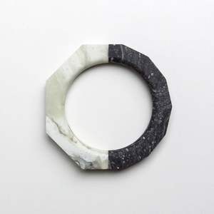 2024 haute qualité papillon blanc marbre serviette porte-anneau mariage décoratif tissu porte-anneau de table polyvalent stocké - Product Image 2