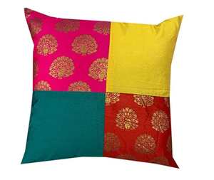 Fundas de cojín multicolor de 16x16 pulgadas funda de cojín de sofá fundas de almohada indias cojín decorativo - Product Image 3