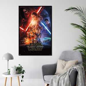 Póster principal de Star Wars Episodio 7 de estilo moderno para decoración de pared - Product Image 5