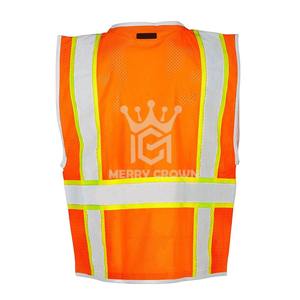 2025 vente chaude gilet de sécurité grande taille/journal personnalisé gilet de sécurité de vêtements de travail de haute qualité pour la Construction - Product Image 5